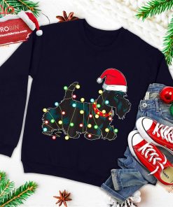 christmas lights scottie dog lover funny xmas gift ugly christmas sweatshirt 4 hTZR4