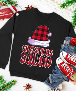 christmas squad family group matching christmas party pajama ugly christmas sweatshirt 1 oN64S