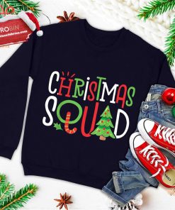 christmas squad funny xmas tree family matching pajamas ugly christmas sweatshirt 4 yztKX