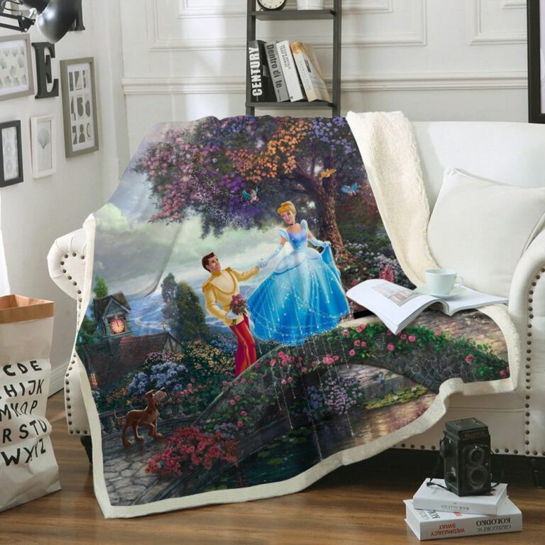 Cinderella Quilt & Fleece Blanket #1