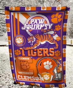 Clemson Tiger Blanket