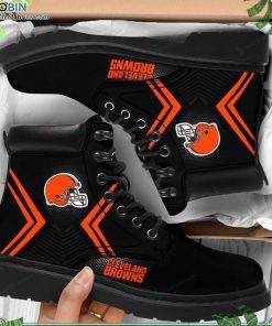 Cleveland Browns Custom Printed Martin Boots RBPL448 Cleveland Browns Custom Printed Martin Boots RBPL448