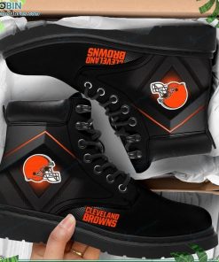 Cleveland Browns Custom Printed Martin Boots RBPL462 Cleveland Browns Custom Printed Martin Boots RBPL462