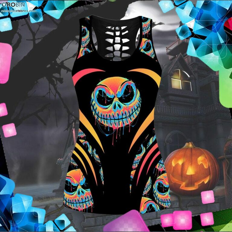Color Jack Skellington Tank Top Legging