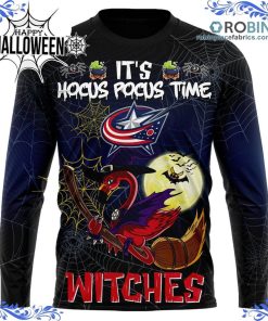 columbus blue jackets halloween jersey flamingo witches hocus pocus all over print 355 xT2CU