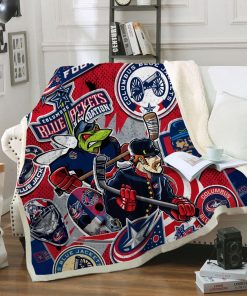 Columbus Blue Jackets Quilt & Fleece Blanket Columbus Blue Jackets Quilt & Fleece Blanket