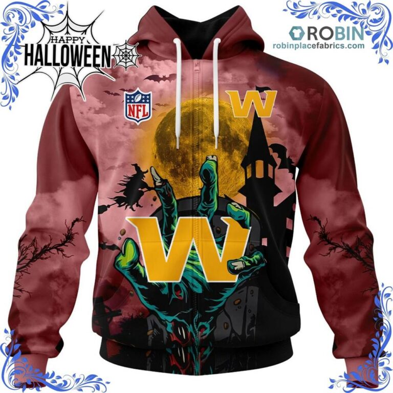 Commanders NFL Halloween Jersey All Over Print – AOP Shirt
