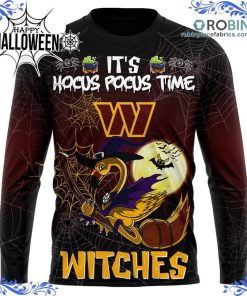 commanders nfl halloween jersey falmingo witches hocus pocus all over print 353 rXXEv