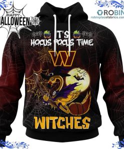commanders nfl halloween jersey falmingo witches hocus pocus all over print 77 cjU73