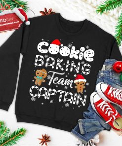 cookie baking team captain gingerbread christmas gift ugly christmas sweatshirt 1 foxm7