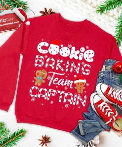 cookie baking team captain gingerbread christmas gift ugly christmas sweatshirt 4 nK6e1
