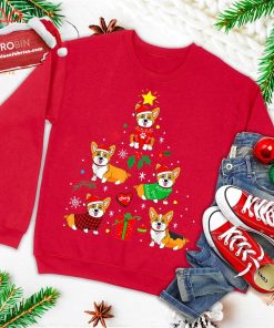 corgi christmas ornament tree decor funny dog gift ugly christmas sweatshirt 4 aL1Av