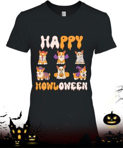 Corgis Dog Halloween Costume Happy Howloween Shirt