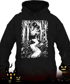 creepy forest lazy halloween costume spooky gothic shirt 1262 ITjh3
