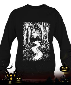 creepy forest lazy halloween costume spooky gothic shirt 1263 OMrWD
