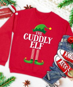 cuddly elf matching family group christmas party pajama ugly christmas sweatshirt 1 HNbtk