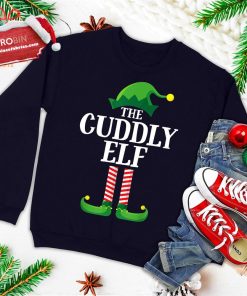 cuddly elf matching family group christmas party pajama ugly christmas sweatshirt 3 EmFOA