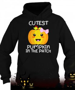 cutest pumpkin in the patch halloween thanksgiving shirt 1453 FMMCQ