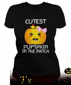 cutest pumpkin in the patch halloween thanksgiving shirt 67 AhHJf