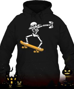 dab skeleton skateboard gamer costume funny halloween gift shirt 1178 iAqni