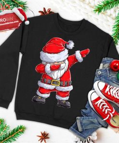dabbing santa claus christmas kids boys girls dab xmas gifts ugly christmas sweatshirt 3 hiz32