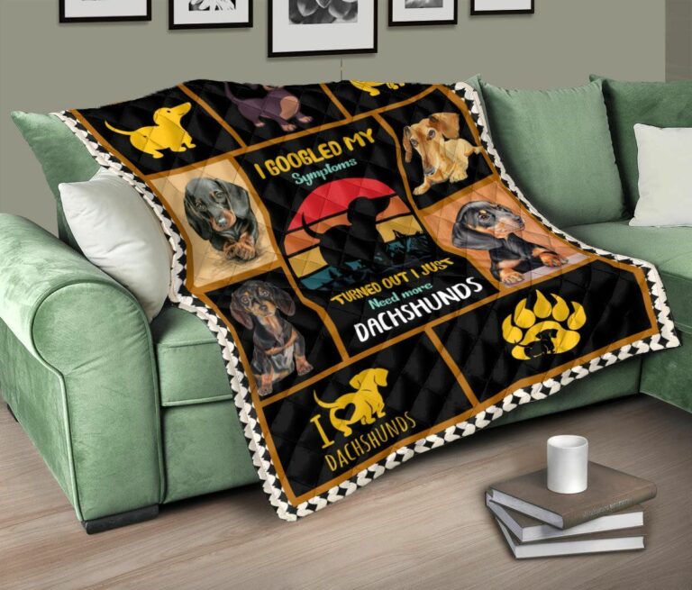Dachshund Quilt And Blanket