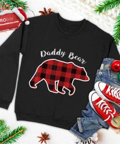 daddy bear men red plaid christmas pajama family dad gift ugly christmas sweatshirt 1 7azdj
