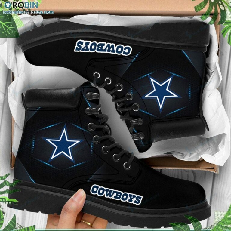 Dallas Cowboys Custom Marten Style Boots RBPL490