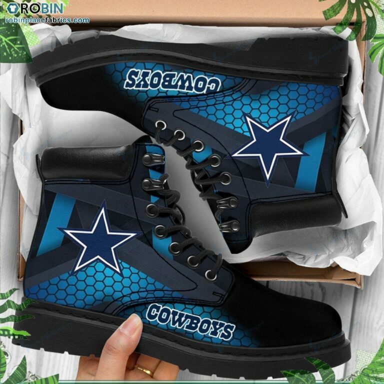 Dallas Cowboys Custom Marten Style Boots RBPL472