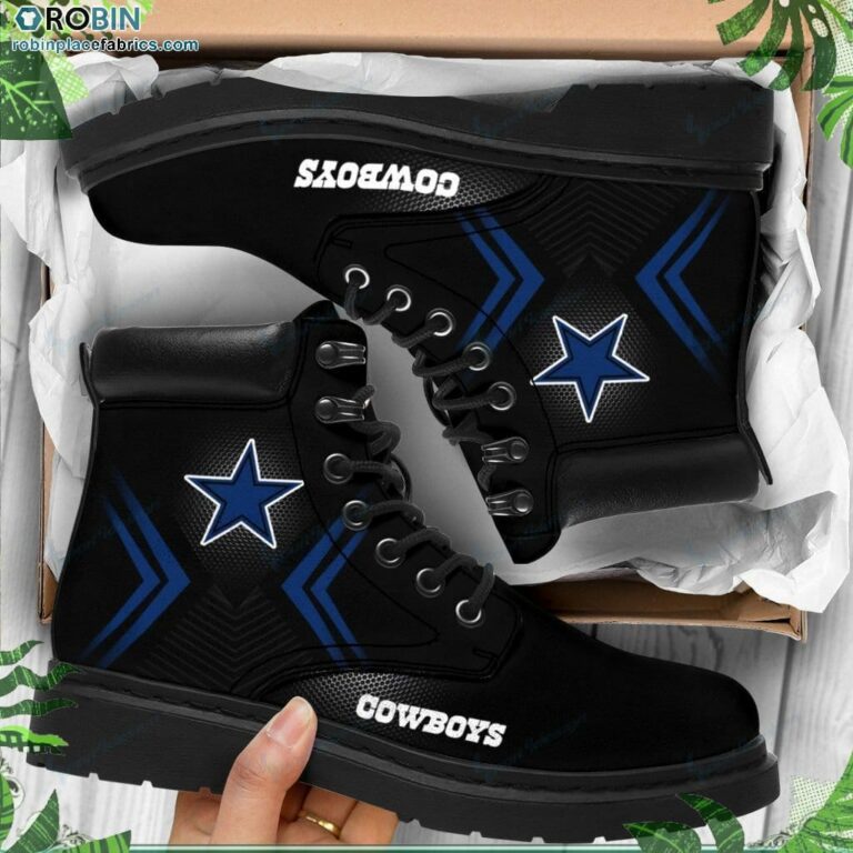 Dallas Cowboys Custom Marten Style Boots RBPL449