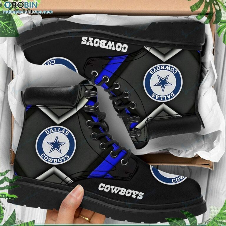 Dallas Cowboys Custom Marten Style Boots RBPL308
