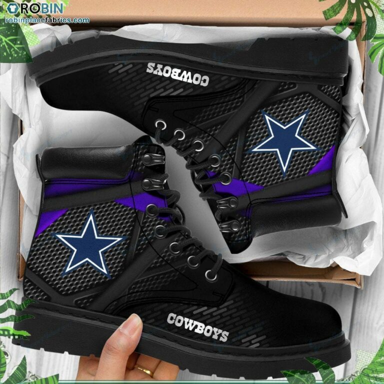 Dallas Cowboys Custom Marten Style Boots RBPL438