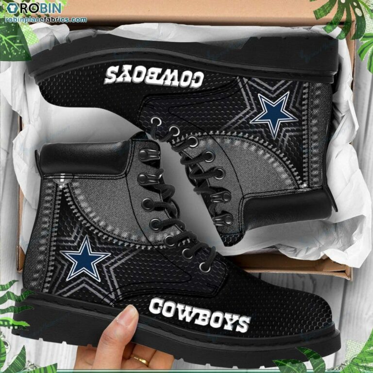 Dallas Cowboys Custom Marten Style Boots RBPL148
