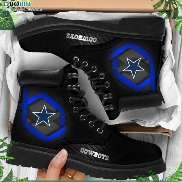 Dallas Cowboys Custom Marten Style Boots RBPL409