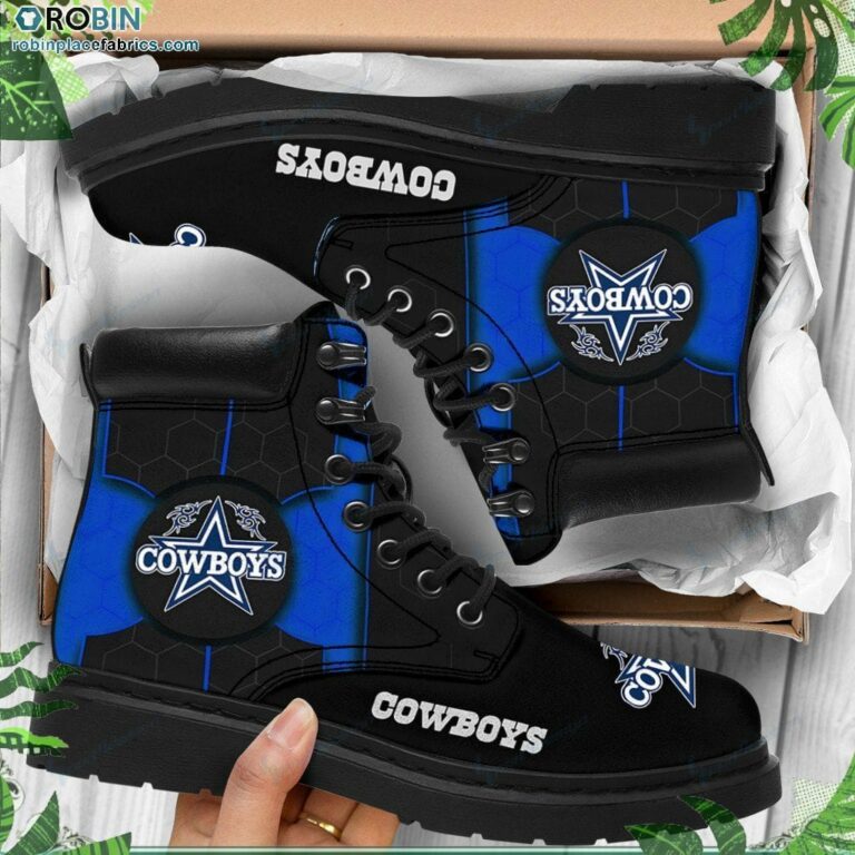 Dallas Cowboys Custom Marten Style Boots RBPL350