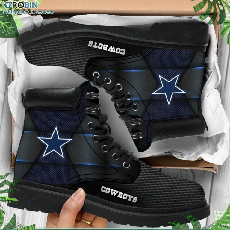 Dallas Cowboys Custom Marten Style Boots RBPL470