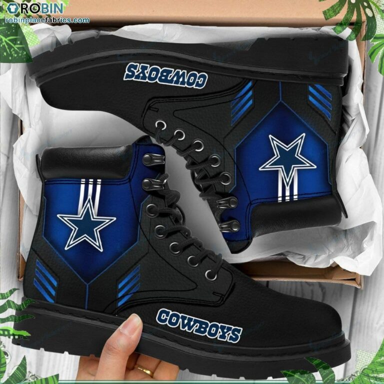 Dallas Cowboys Custom Marten Style Boots RBPL314