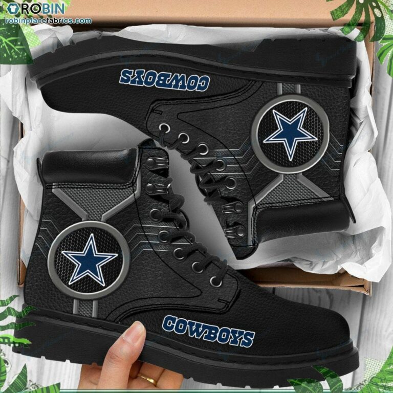 Dallas Cowboys Custom Printed Martin Boots RBPL524