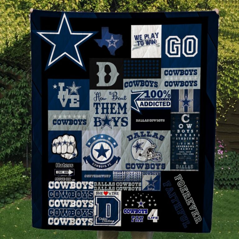 Dallas Cowboys Quilt Blanket