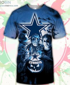Dallas Cowboys T-Shirt Halloween Horror Night – AOP Tshirt