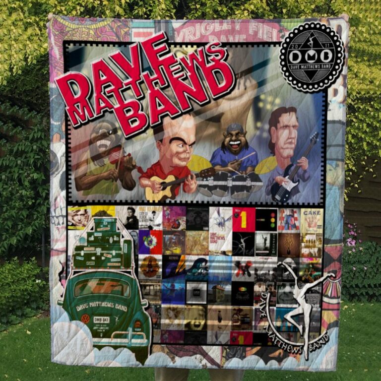 Dave Matthews Band Quilt & Fleece Blanket