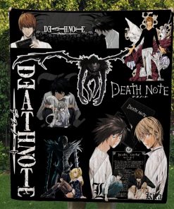 Death Note Quilt Blanket