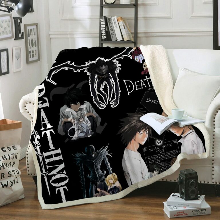Death Note Quilt & Fleece Blanket