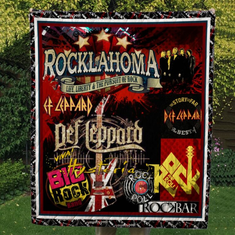 Def Leppard Quilt & Fleece Blanket
