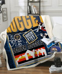 Denver Nuggets Quilt & Fleece Blanket