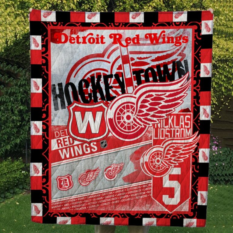 Detroit Red Wings Quilt Blanket