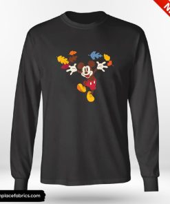 Disney Thanksgiving Disney Mickey Mouse Thanksgiving Autumn Fun Shirt