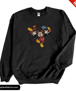 disney thanksgiving disney mickey mouse thanksgiving autumn fun sweatshirt j7sss2