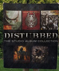 Disturbed Quilt & Fleece Blanket Disturbed Quilt & Fleece Blanket