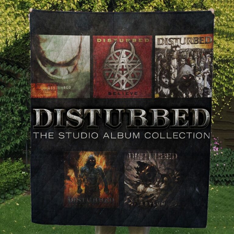 Disturbed Quilt & Fleece Blanket